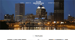 Desktop Screenshot of clubproperties.net